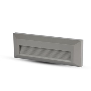 Oprawa Schodowa 3W LED V-TAC Szara Prostokąt 230V IP65 VT-1162 3000K 110lm