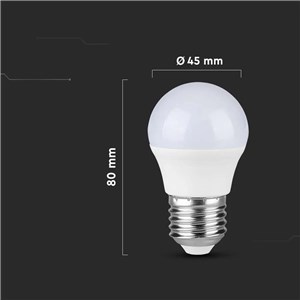 Żarówka LED V-TAC 3,7W E27 Kulka G45 VT-1830-N 3000K 320lm