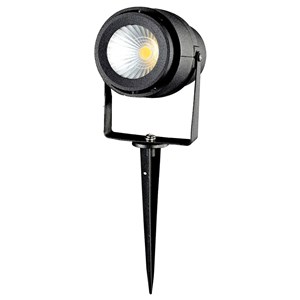Oprawa Gruntowa Ogrodowa Wbijana LED V-TAC 12W Czarna VT-857-B 3000K 880lm