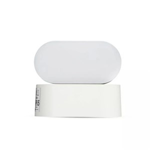 Kinkiet ścienny V-TAC 6W LED biały IP65 obrotowy 350st VT-816-W-N 4000K 800lm