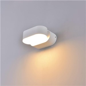 Kinkiet ścienny V-TAC 6W LED biały IP65 obrotowy 350st VT-816-W-N 4000K 800lm