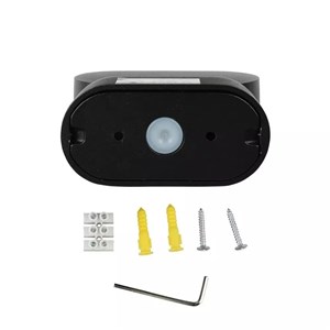 Kinkiet ścienny V-TAC 6W LED czarny IP65 obrotowy 350st VT-816 3000K 722lm