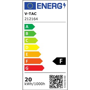 Taśma LED V-TAC SMD2835 1200LED High Lumen IP20 20W/m VT-2835 240-IP20 3000K 2000lm