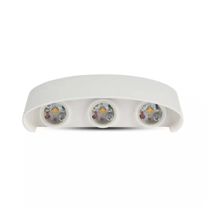 Oprawa ścienna góra dół V-TAC 5W LED biała IP54 VT-846 3000K 630lm
