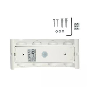 Oprawa Ścienna Góra Dół V-TAC 8W LED Biała IP54 VT-848 4000K 940lm