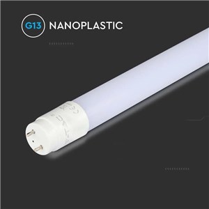 Tuba świetlówka LED T8 V-TAC SAMSUNG CHIP 60cm 7.5W G13 obrotowa nano plastic VT-062 6500K 850lm 5 lat gwarancji