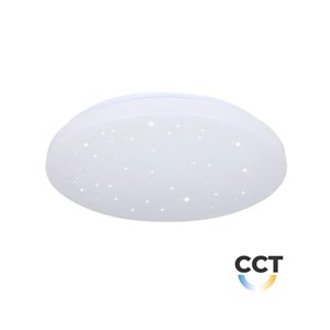 Plafon V-TAC 18W gwiazdy zmiana koloru CCT fi.310 VT-8418-S-N 3000K-6400K 1800lm