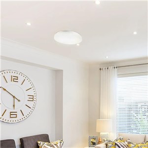 Oprawa sufitowa plafoniera V-TAC 18W LED mleczny zmiana koloru CCT fi.310 VT-8418 3000K-6400K 1800lm