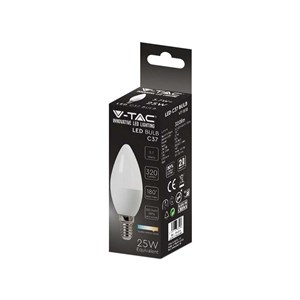 Żarówka LED V-TAC 3,7W E14 świeca VT-1818 4000K 320lm