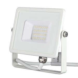 Projektor LED V-TAC 20W SAMSUNG CHIP Biały VT-20-W 3000K 1510lm 5 Lat Gwarancji