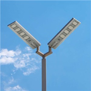 Naświetlacz oprawa uliczna LED solarna V-TAC 50W czujnik ruchu pilot VT-40401ST 6500K 4300lm