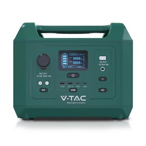 Magazyn Bank Energii V-TAC Generator M3 Powerbank 576Wh 600W (1000W Max) LiFePO4