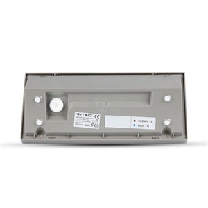 Oprawa ścienna V-TAC 12W LED ukośna szara IP65 VT-8054-N 6400K 1250lm