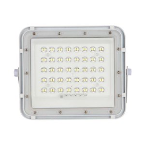 Projektor LED Solarny V-TAC 6W Pilot, AUTO, Timer, IP65 Biały VT-40W-W 4000K 400lm