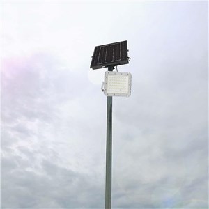 Projektor LED solarny V-TAC 10W pilot auto timer IP65 biały VT-80W-W 4000K 800lm