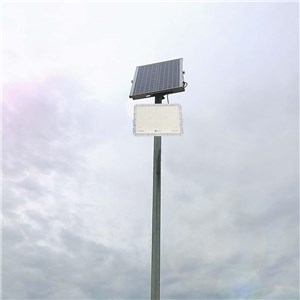 Projektor LED Solarny V-TAC 30W Pilot, AUTO, Timer, IP65 Biały VT-240W-W 4000K 2600lm