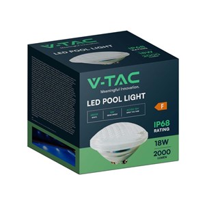 Żarówka LED V-TAC Basenowa 18W PAR56 IP68 VT-12118 6500K 2000lm