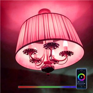 Żarówka LED smart WI-FI V-TAC 4.8W E14 świeca tuya Alexa Google Home VT-5114-N RGB+2700K-6400K 450lm
