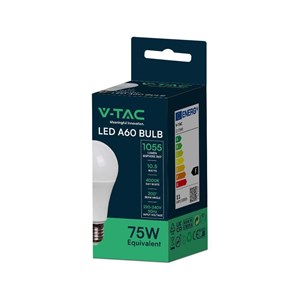 Żarówka LED V-TAC 10,5W E27 A60 VT-2112-N 4000K 1055lm