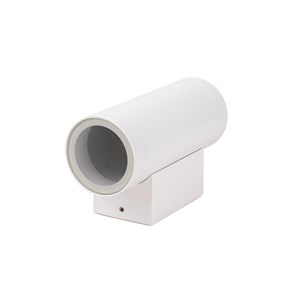 Kinkiet ścienny ogrodowy elewacyjny V-TAC góra dół 2xGU10 biały IP54 VT-11015 2 lata Gwarancji