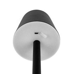 Lampka biurkowa nocna V-TAC 3W LED 39cm ładowanie ściemnianie czarna VT-7703 4000K 70lm 2 lata Gwarancji