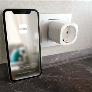 Gniazdo Inteligentne V-TAC SMART Plug 16A 3680W WiFi Amazon Alexa Google Home VT-5172