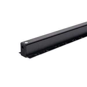 Szyna Podtynkowa Szynosystem SMART 48V V-TAC 100cm Aluminiowa Czarna (w komplecie maskownica i zaślepki)
