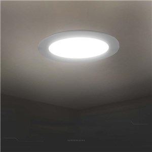 Panel LED V-TAC wpuszczany premium downlight 6W okrągły fi120 VT-61006 6500K 660lm