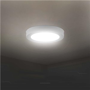 Panel LED V-TAC natynkowy premium downlight 24W okrągły fi290 VT-60024 3000K 2500lm