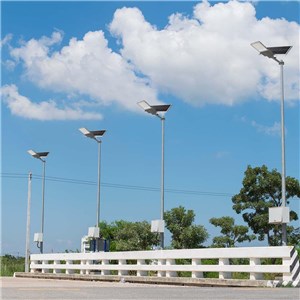 Oprawa Uliczna LED Solarna V-TAC BRIDGELUX CHIP IP65 Pilot LiFePO4 Panel 60W VT-15200ST 6500K 3000lm