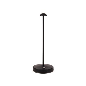 Lampka stołowa nocna V-TAC 3W LED 29cm ładowanie USB ściemnianie czarna VT-1073 3000K-6000K 130lm