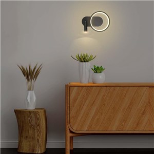 Oprawa kinkiet ścienny V-TAC LED 14W czarna VT-7906 4000K 1500lm