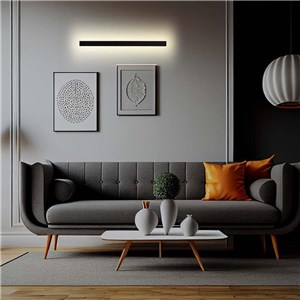 Oprawa Ścienna Elewacyjna LED Linia V-TAC 16W IP65 Czarna 100cm VT-1176 4000K 2250lm