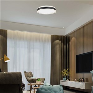 Oprawa sufitowa plafoniera V-TAC 18W LED 3w1 czarny okrągły fi.35cm VT-7779 4000K 1280lm