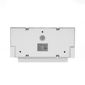 Naświetlacz elewacyjny V-TAC 17W LED czujnik ruchu biała IP65 VT-11020S 3000K 2520lm