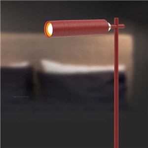 Lampka Biurkowa V-TAC 4w1 37cm Kinkiet Klips Latarka 3W LED Czerwona VT-7413 4000K 300lm
