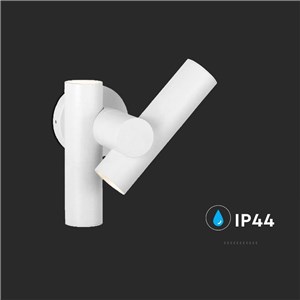Kinkiet Ścienny V-TAC 6W LED IP44 Biały VT-1186 3000K 620lm