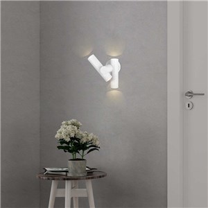 Kinkiet Ścienny V-TAC 6W LED IP44 Biały VT-1186 3000K 620lm