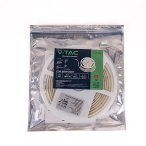 Taśma LED V-TAC Bezpunktowa COB 320LED 24V IP67 10W/m VT-COB 320 Kolor Bursztynowy