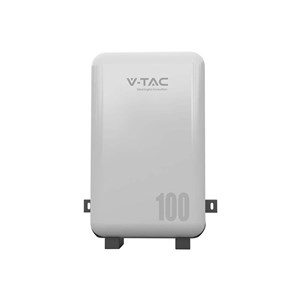 Magazyn Bank Energii V-TAC VESTWOODS Powerbank Ścienny 5,12kWh 51,2V IP65 VT-48100-W2 10 Lat Gwarancji