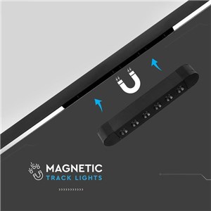 Oprawa Szynosystem Magnetyczny 48V V-TAC 5W LED 39st VT-4225 6400K 550lm 3 Lata Gwarancji