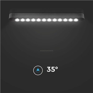 Oprawa Szynosystem Magnetyczny 48V V-TAC 12W LED 35st VT-4212 6400K 1100lm 3 Lata Gwarancji