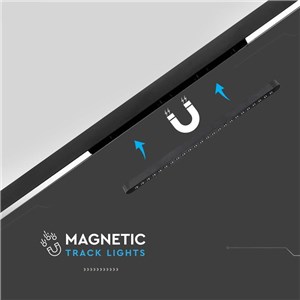 Oprawa Szynosystem Magnetyczny 48V V-TAC 22W LED 35st VT-4222 4000K 1900lm 3 Lata Gwarancji