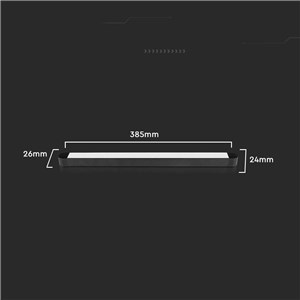 Oprawa szynoprzewód magnetyczny 48V V-TAC 18W LED 82st VT-4218 3000K 2000lm 3 lata gwarancji