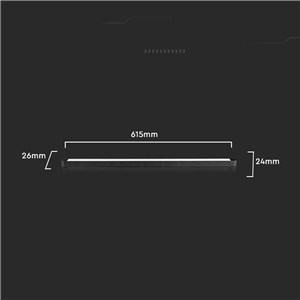 Oprawa Szynosystem Magnetyczny 48V V-TAC 22W LED 81st VT-42022 4000K 2500lm 3 Lata Gwarancji
