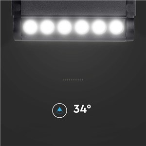 Oprawa projektor szynoprzewód magnetyczny 48V V-TAC 5W LED 34st VT-4205 4000K 600lm 3 lata gwarancji