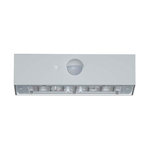 Kinkiet Ogrodowy Ścienny Solarny V-TAC 3W CCT Czujnik Ruchu Biały VT-403 3000K-4000K 350lm