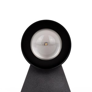 Oprawa Ścienna V-TAC 5W Kinkiet Góra Dół Czarny IP65 VT-1179 3000K 465lm