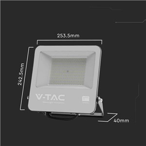 Projektor LED V-TAC 100W 135Lm/W SAMSUNG CHIP Czarny VT-44101 4000K 11480lm 5 Lat Gwarancji