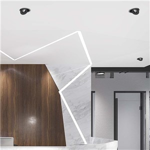 Oprawa V-TAC LED Uchylny Downlight 30W LED COB CRI90+ CCT Czarna VT-2532 3000K-4000K-6400K 2500lm